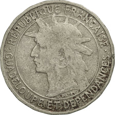 Guadeloupe, Franc, 1903, S+, Copper-nickel, KM:46, Lecompte:57