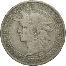 Moneta, Guadalupe, Franc, 1903, MB+, Rame-nichel, KM:46, Lecompte:57
