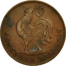 Coin, Cameroon, Franc, 1943, Pretoria, EF(40-45), Bronze, KM:5