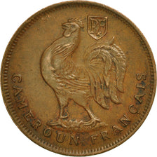 Moneda, Camerún, Franc, 1943, Pretoria, MBC+, Bronce, KM:5