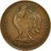 Munten, Kameroen, Franc, 1943, Pretoria, ZF, Bronze, KM:7