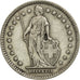 Moneta, Svizzera, Franc, 1943, Bern, BB, Argento, KM:24