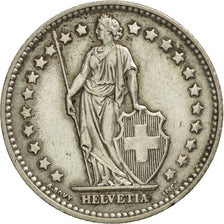 Coin, Switzerland, Franc, 1957, Bern, AU(50-53), Silver, KM:24