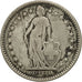 Coin, Switzerland, 2 Francs, 1920, Bern, VF(20-25), Silver, KM:21