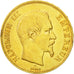 Moneta, Francia, Napoleon III, Napoléon III, 100 Francs, 1855, Paris, BB, Oro