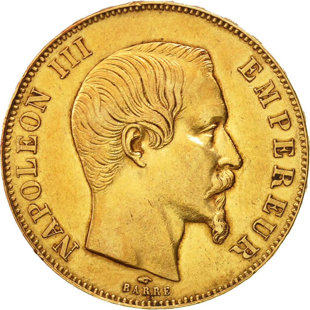 Monnaie, France, Napoleon III, Napoléon III, 50 Francs, 1857, Paris, TTB, Or