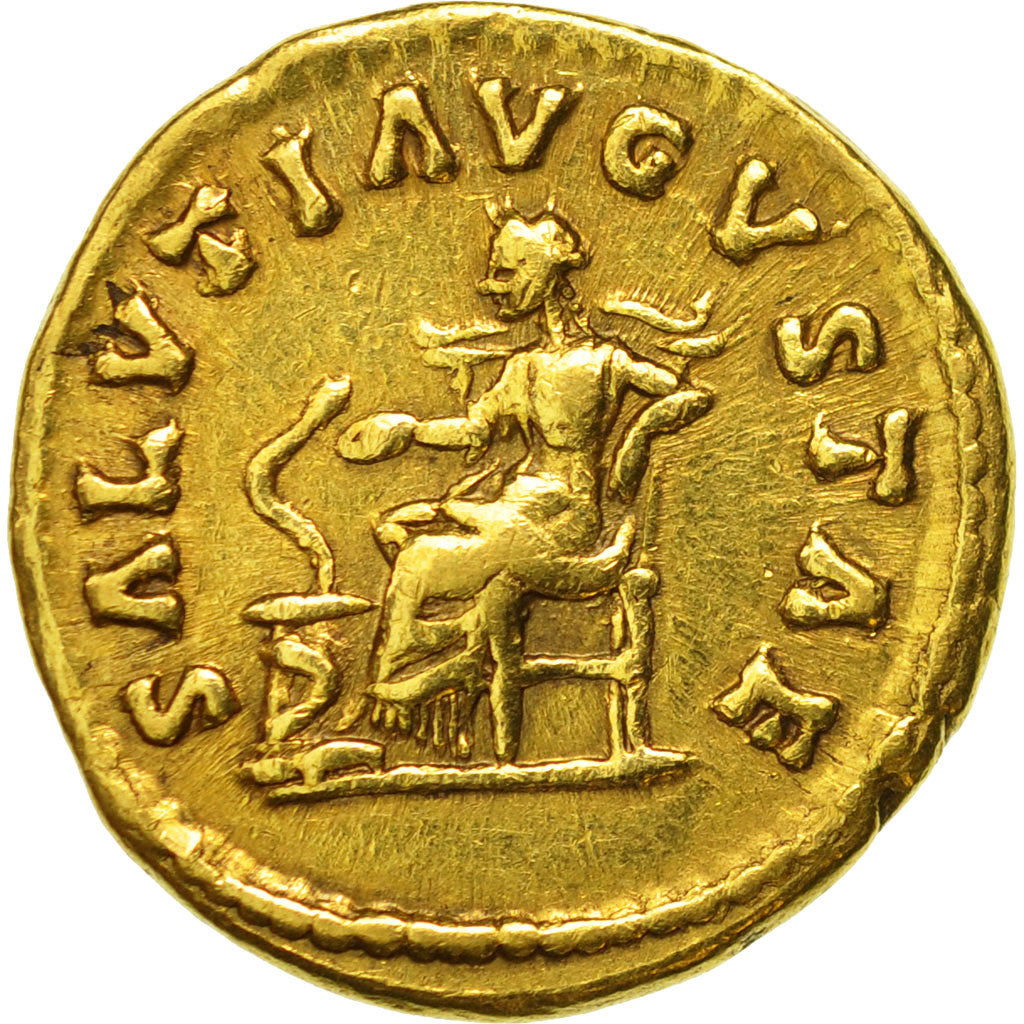 Coin, Faustina II, Aureus, Rome, EF(40-45), Gold, RIC:717a