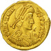 Munten, Honorius, Solidus, Ravenna, ZF+, Goud, RIC:1287