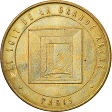 France, Token, Touristic token, La Grande Arche, Paris, 2001, MDP, AU(50-53)