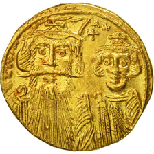 Moneda, Constans II, Solidus, Constantinople, EBC+, Oro, Sear:964