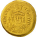 Moneda, Maurice Tiberius, Solidus, Constantinople, EBC, Oro, Sear:478