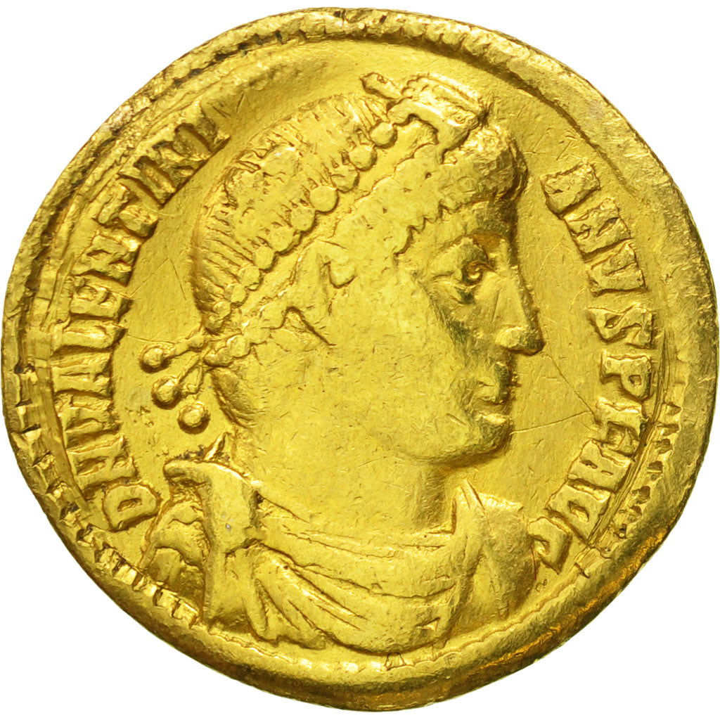 Valentinian I, Solidus, Antioch, VF(30-35), Gold, RIC:2a-xiii