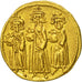 Heraclius, Solidus, Constantinople, AU(55-58), Gold, Sear:767