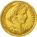 Constantius II, Solidus, Antioch, VF(30-35), Gold, RIC:81