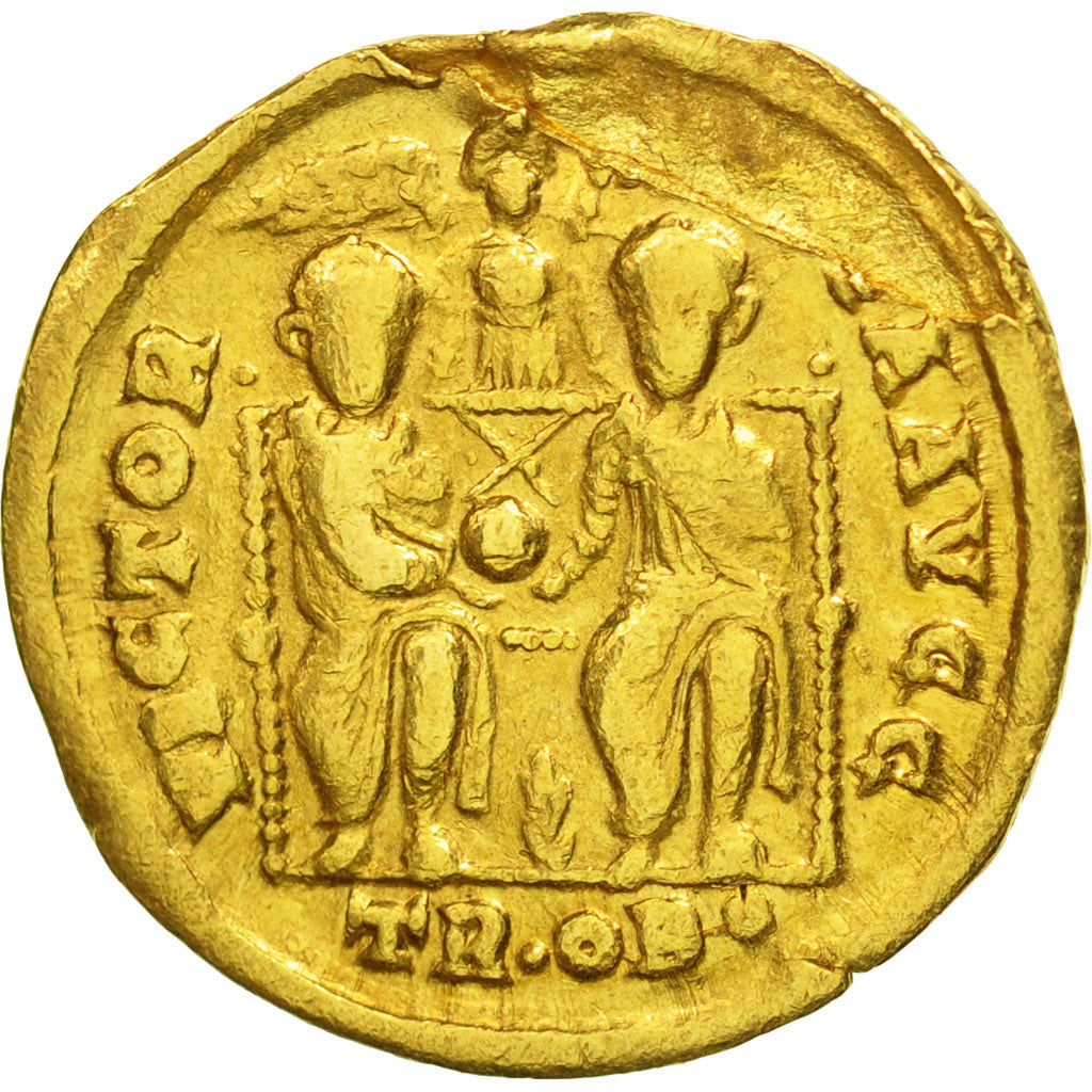 Gratian, Solidus, Trier, MB, Oro, RIC:17f