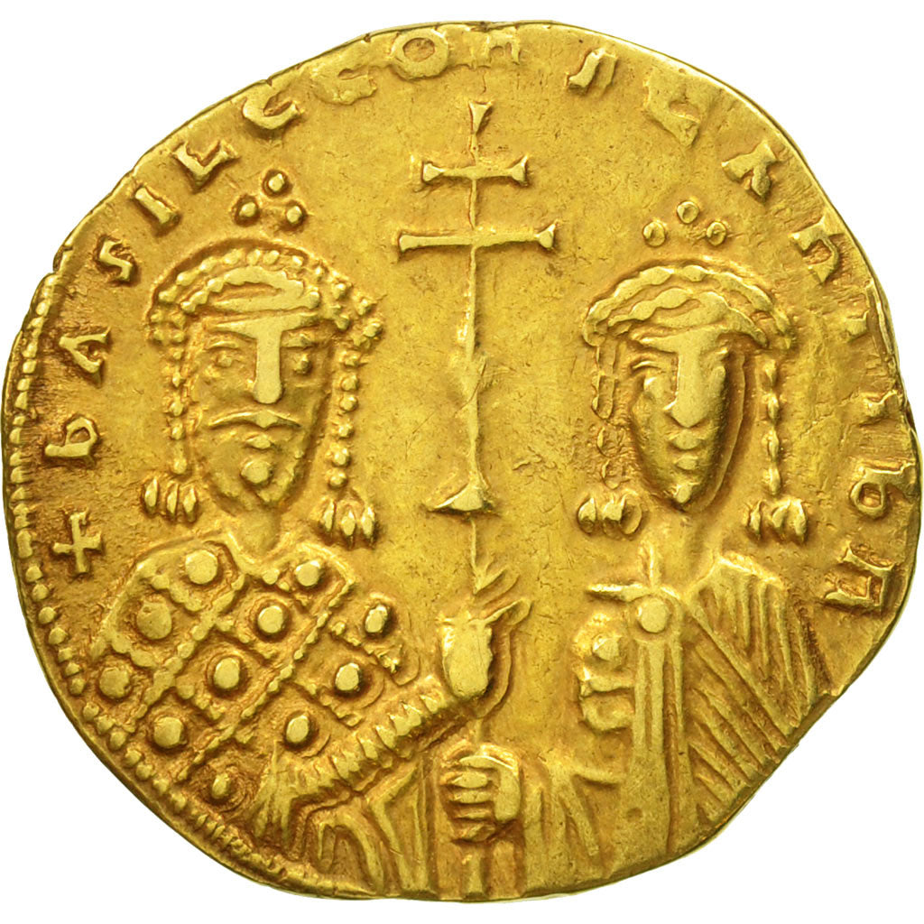 Moneda, Basil II, Bulgaroktonos 976-1025, Histamenon Nomisma, Constantinople