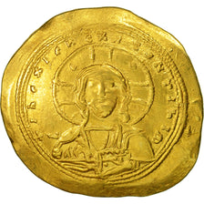 Moneda, Constantine IX 1042-1055, Histamenon Nomisma, Constantinople, EBC, Oro