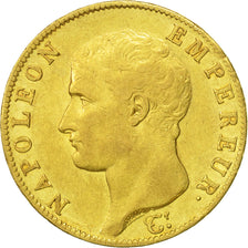 Moneda, Francia, Napoléon I, 40 Francs, 1804, Paris, MBC, Oro, KM:664.1
