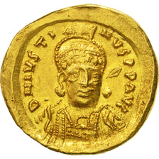 Justin I, Solidus, Constantinople, SPL-, Oro, Sear:56