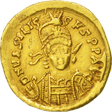 Basiliscus, Solidus, Constantinople, EF(40-45), Gold, RIC:1003