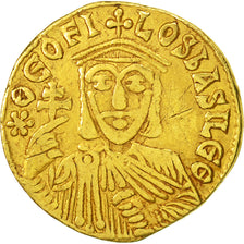 Coin, Theophilus 829-842, Solidus, Constantinople, EF(40-45), Gold, Sear:1653