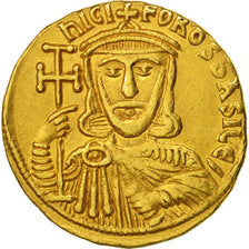 Moneta, Nicephorus I and Stauracius 802-811, Solidus, Constantinople, BB+, Oro
