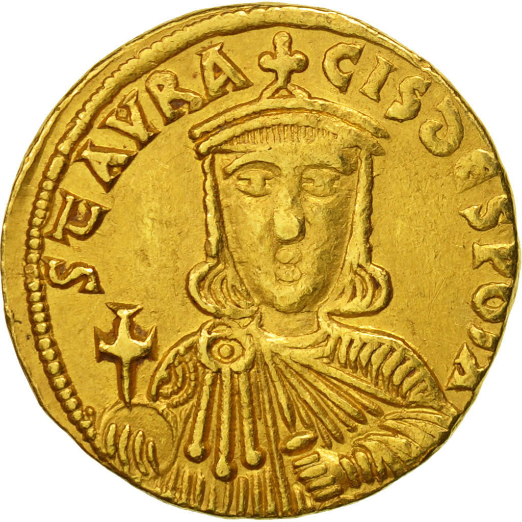 Coin, Nicephorus I and Stauracius 802-811, Solidus, Constantinople, AU(50-53)
