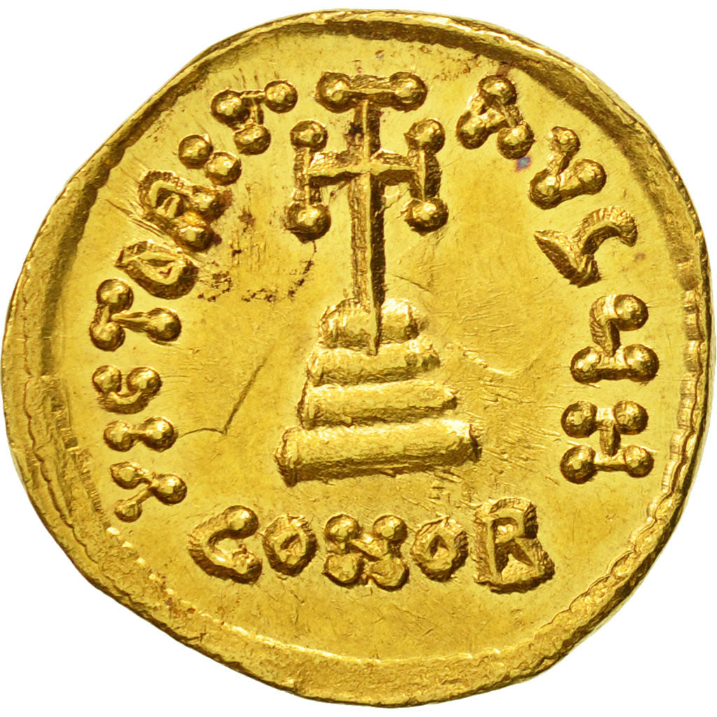 Coin, Constans II, Solidus, Constantinople, MS(63), Gold, Sear:938