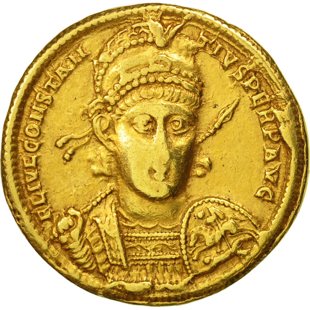 Moneta, Constantius II, Solidus, Antioch, BB, Oro, RIC:162