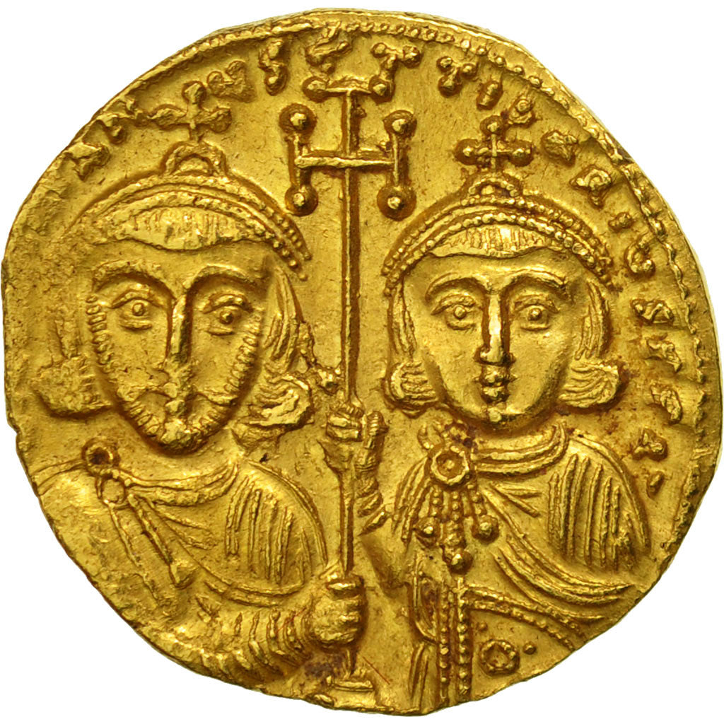 Münze, Justinian II, First Reign 685-695, Second reign 705-711, Solidus