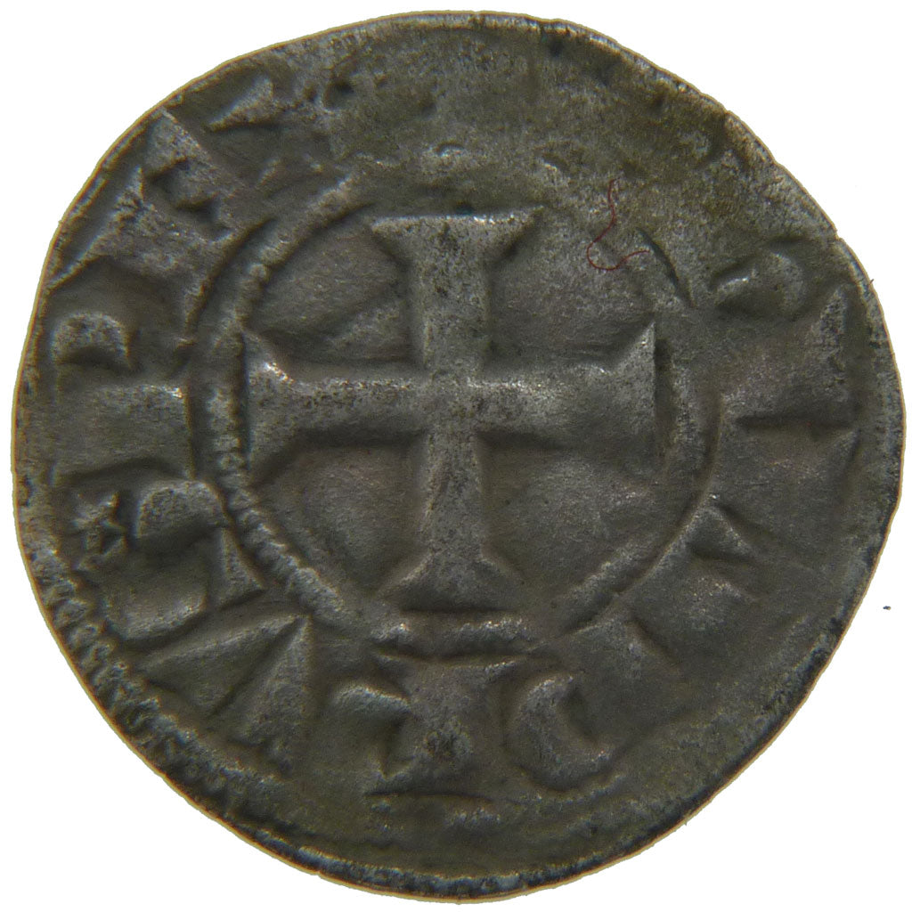 FRANCE, Tournois Denarius, VF(30-35), Silver, Ciani #224, 0.80