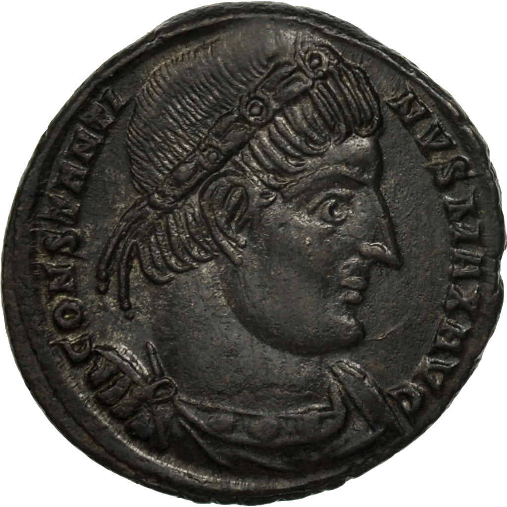 Constantine I, Follis, Arles, UNZ, Bronze, RIC:345