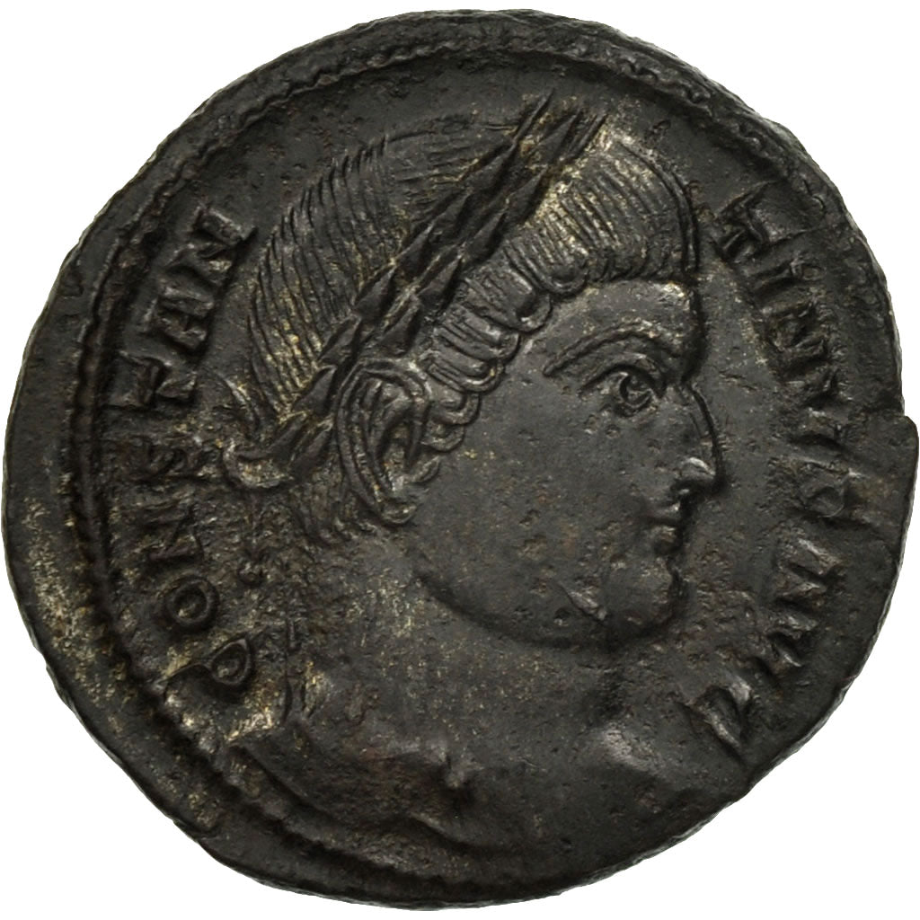 Moneda, Constantine I, Follis, Trier, EBC, Bronce, RIC:504