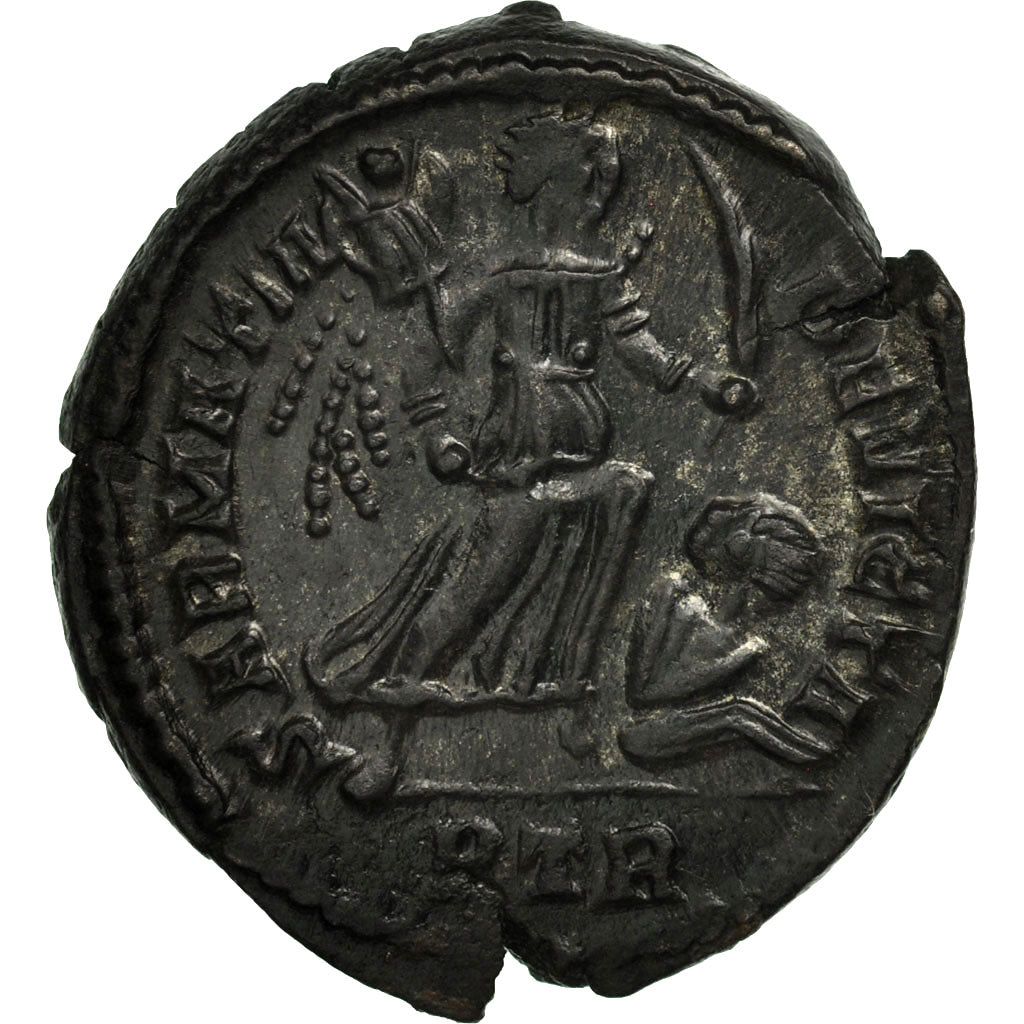 Moneda, Constantine I, Follis, Trier, SC, Bronce, RIC:429