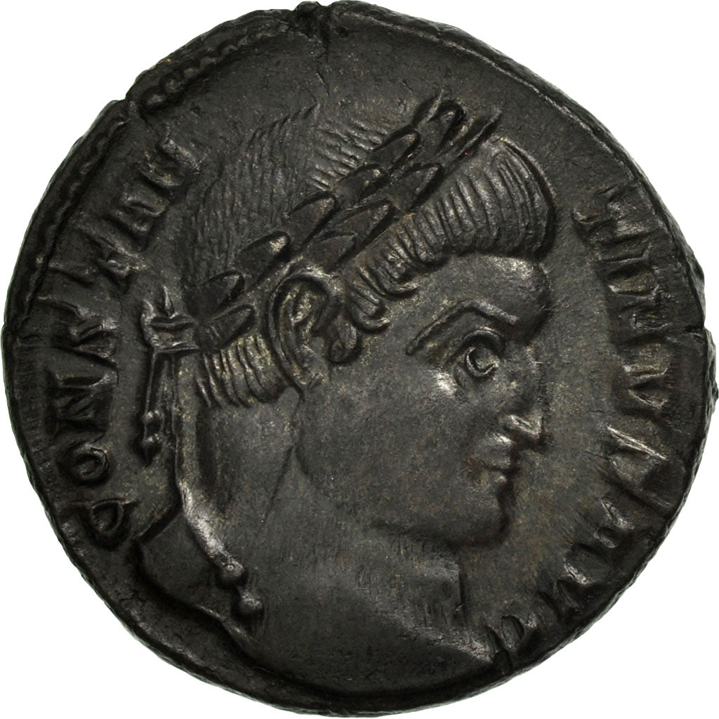 Constantine I, Follis, Trier, SPL, Bronzo, RIC:435P
