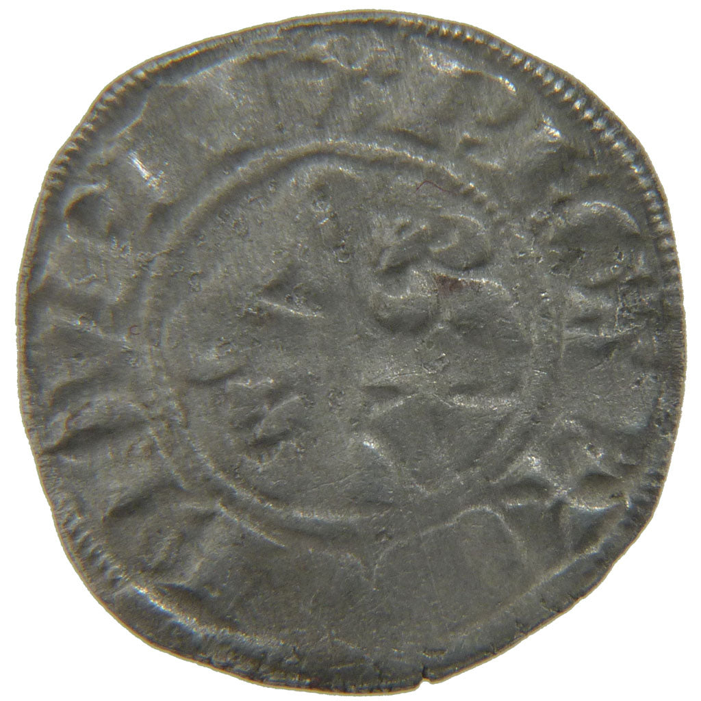 FRANCE, Double Tournois, VF(30-35), Silver, Ciani #218, 1.20
