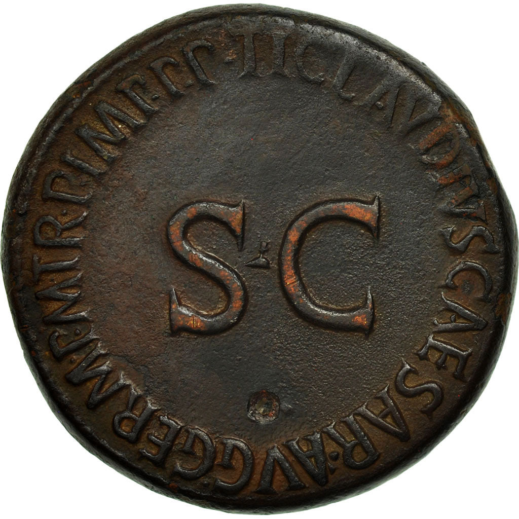 Coin, Agrippina I, Sestertius, Rome, EF(40-45), Bronze, RIC:102