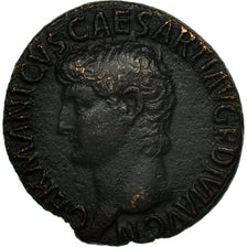 Monnaie, Germanicus, As, Rome, TTB+, Bronze, RIC:50