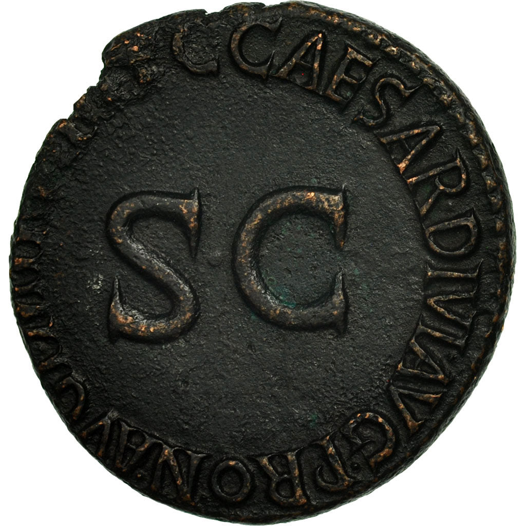 Moneta, Germanicus, As, Rome, BB+, Bronzo, RIC:50
