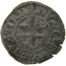 FRANCE, Double Tournois, VF(30-35), Silver, Ciani #218, 0.80