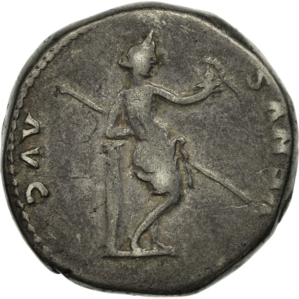 Domitia, Cistophorus, Ephesos, VF(30-35), Silver, RIC:847