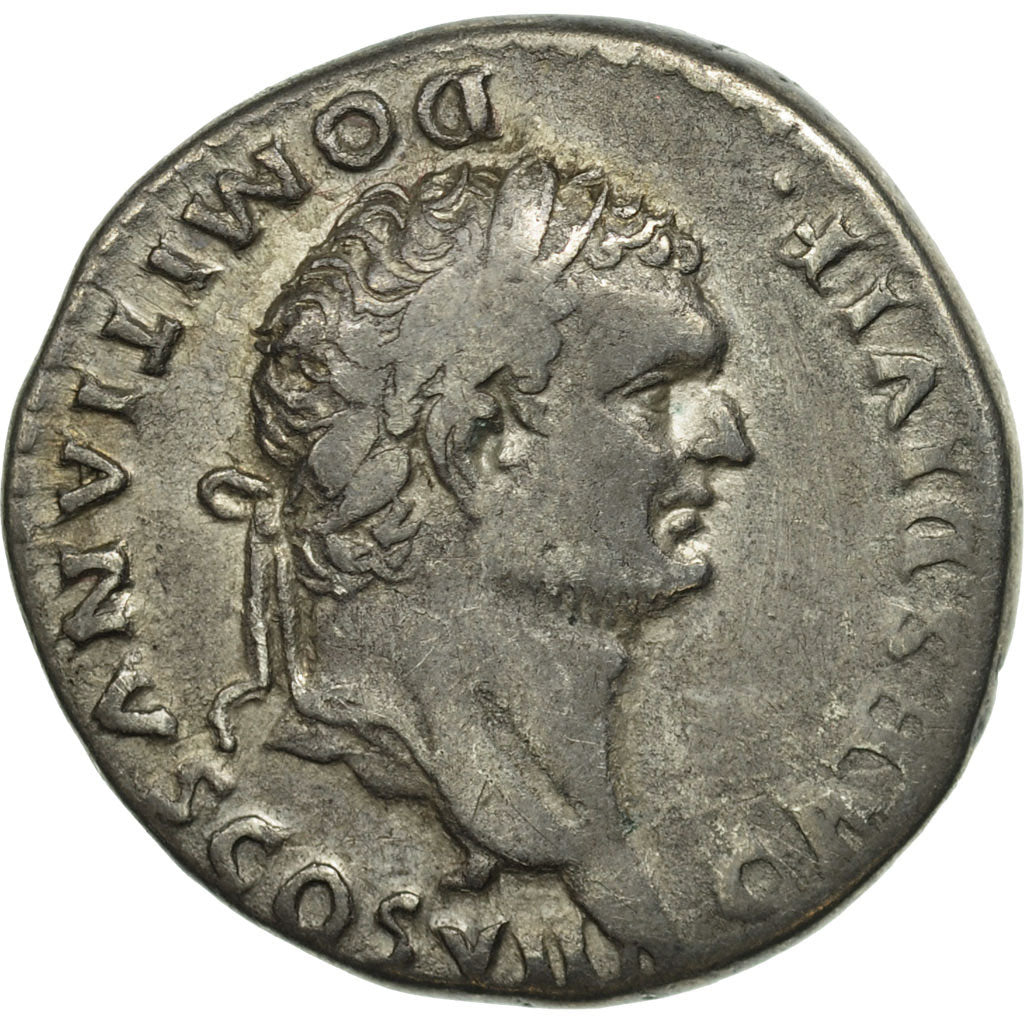 Domitian, Cistophorus, Ephesos, VF(30-35), Silver, RIC:517