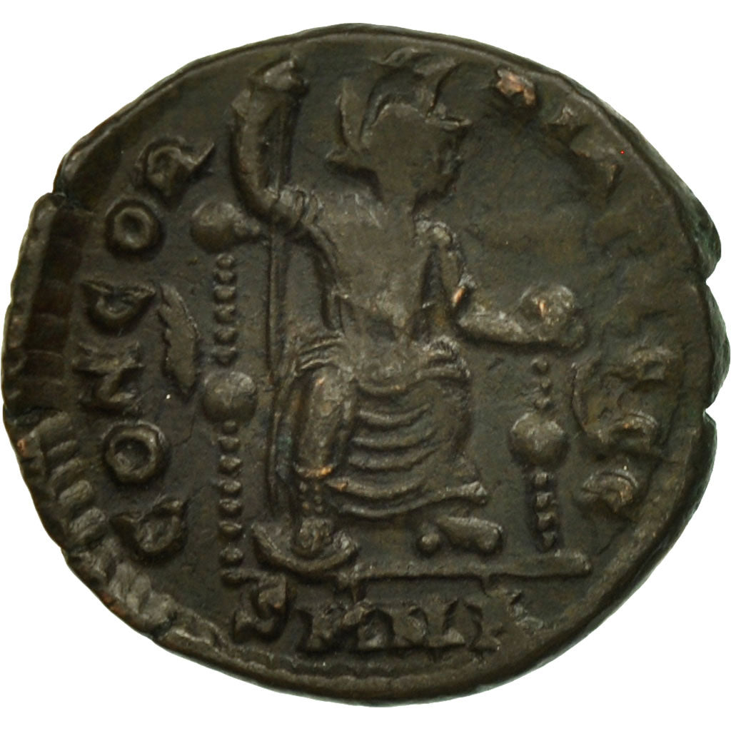 Coin, Theodosius I, Nummus, Nicomedia, EF(40-45), Bronze, RIC:31b