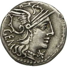 Aburia, Denarius, Rome, BB+, Argento, Crawford:250/1