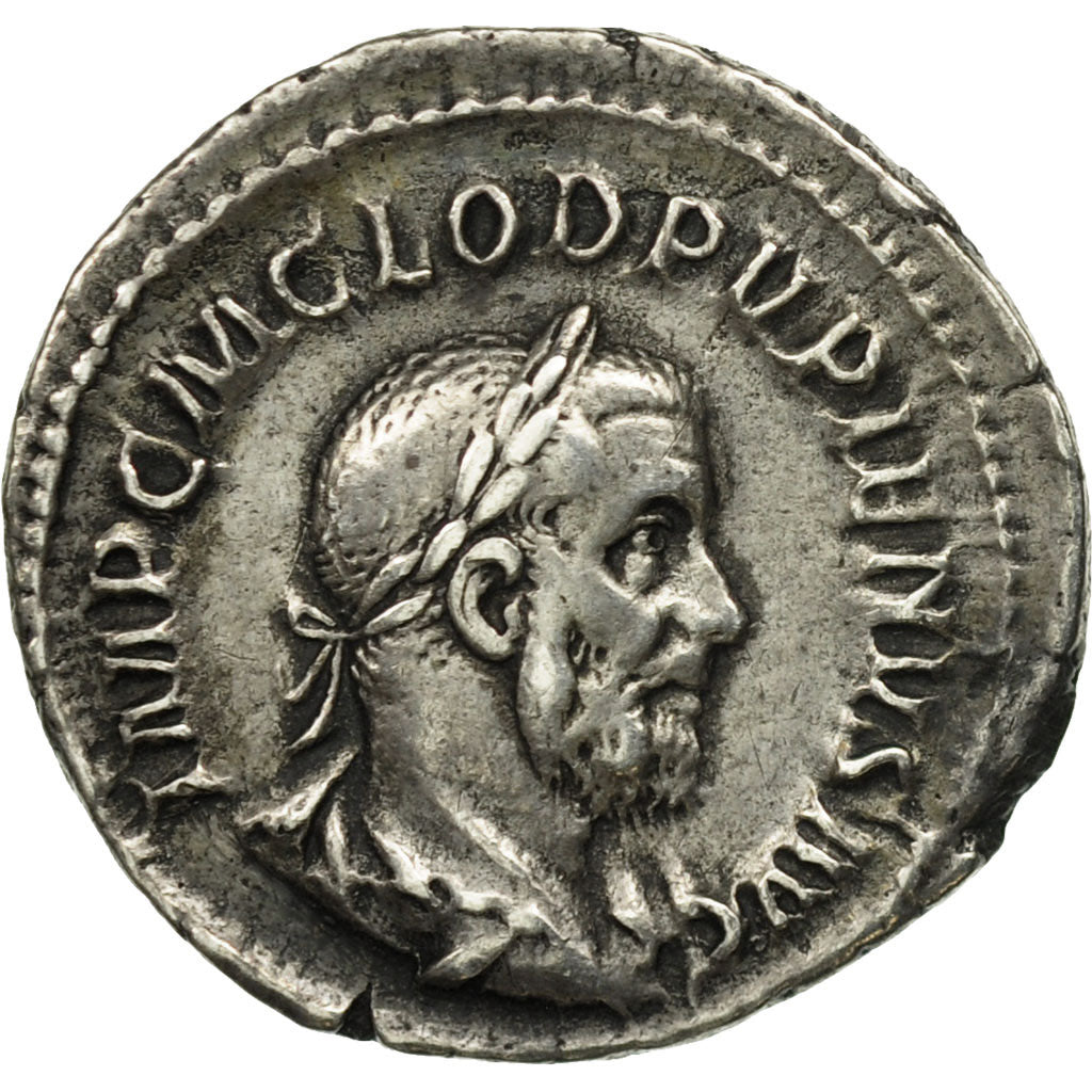 Pupienus, Denarius, Rome, SS+, Silber, RIC:1