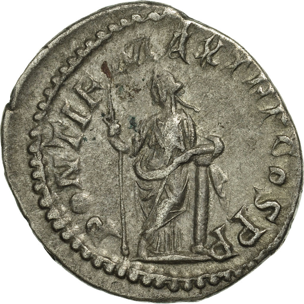 Macrinus, Denarius, Rome, AU(50-53), Silver, RIC:24
