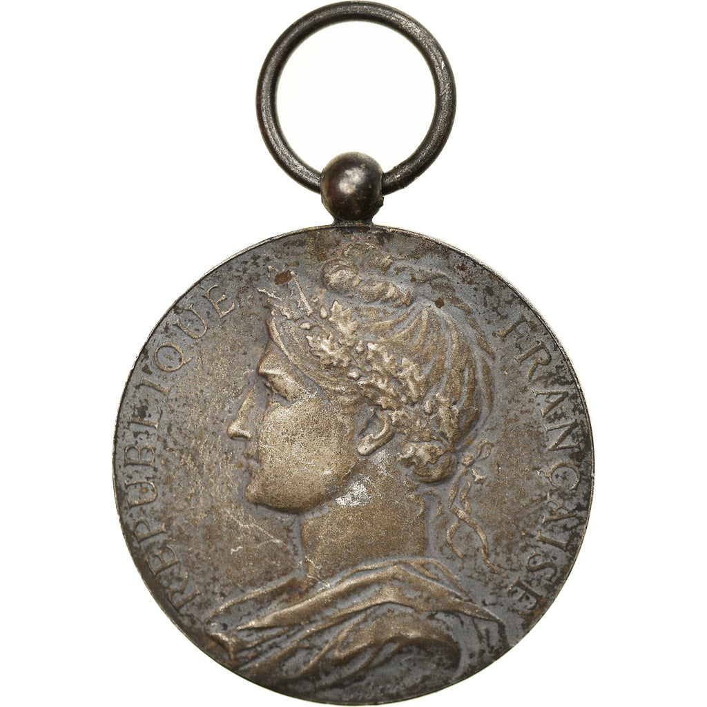 France, Industrie-Travail-Commerce, Medal, 1914, Very Good Quality, Borrel.A