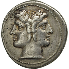 Anonymous, Didrachm or Quadrigatus, Rome, AU(50-53), Silver, Crawford:28/3