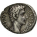 Coin, Augustus, Denarius, Colonia Patricia, AU(50-53), Silver, RIC:75a