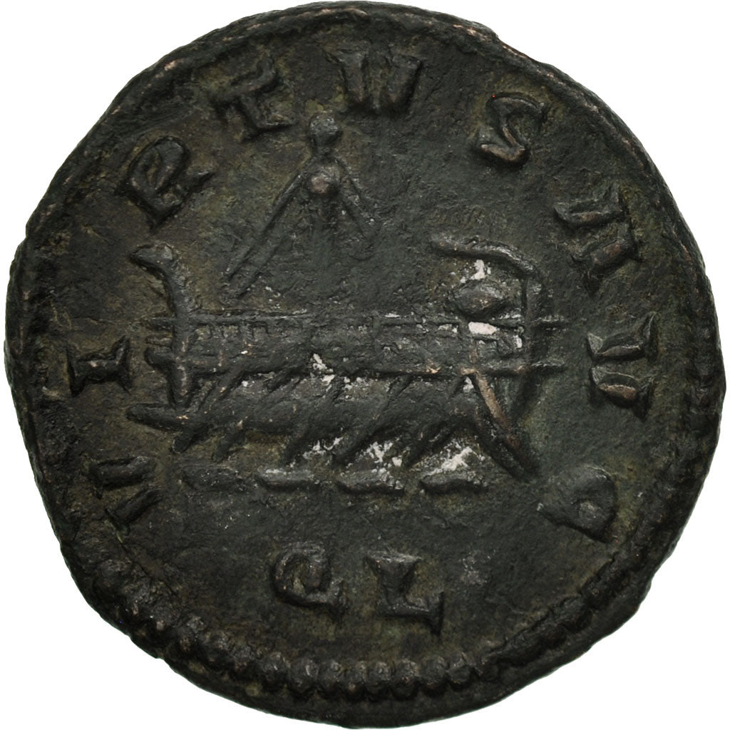 Coin, Allectus, Quinarius, London, VF(30-35), Bronze, RIC:55